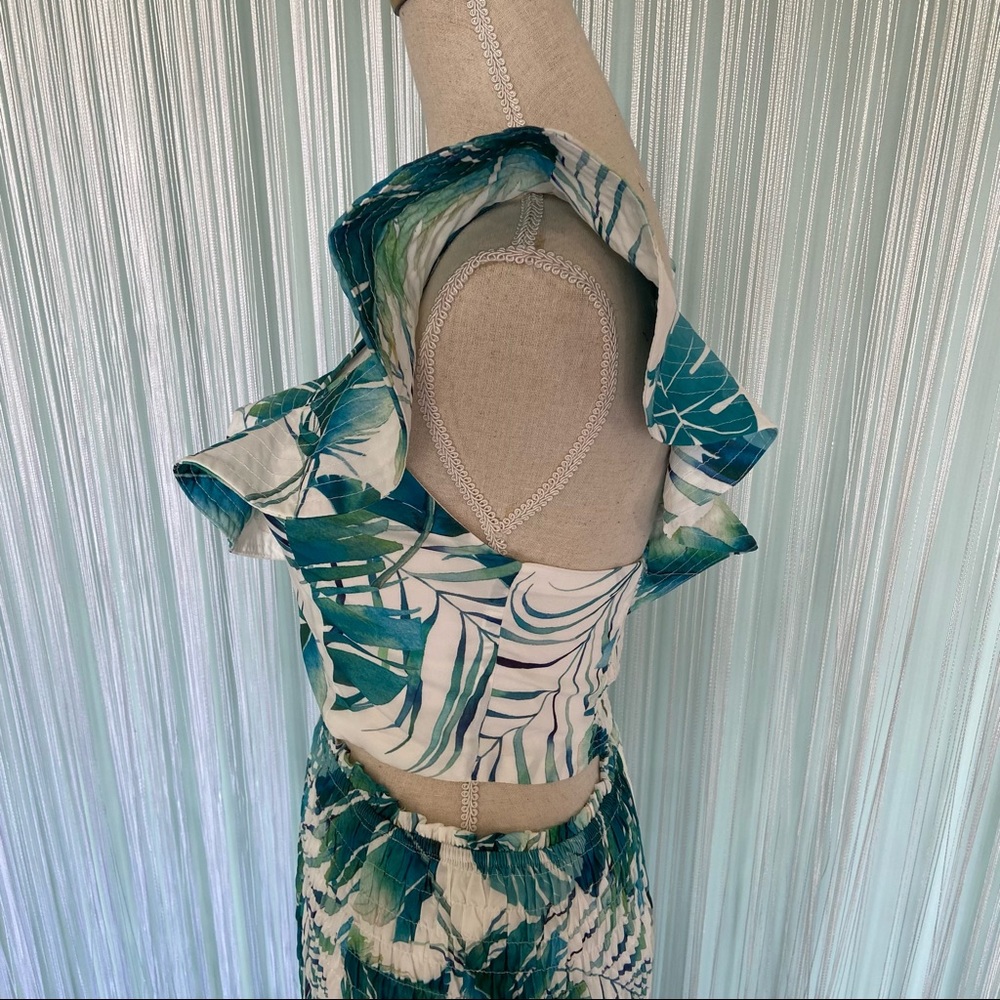 Two Piece Skirt Set with Ruffles Size Small - Picture 5 of 16